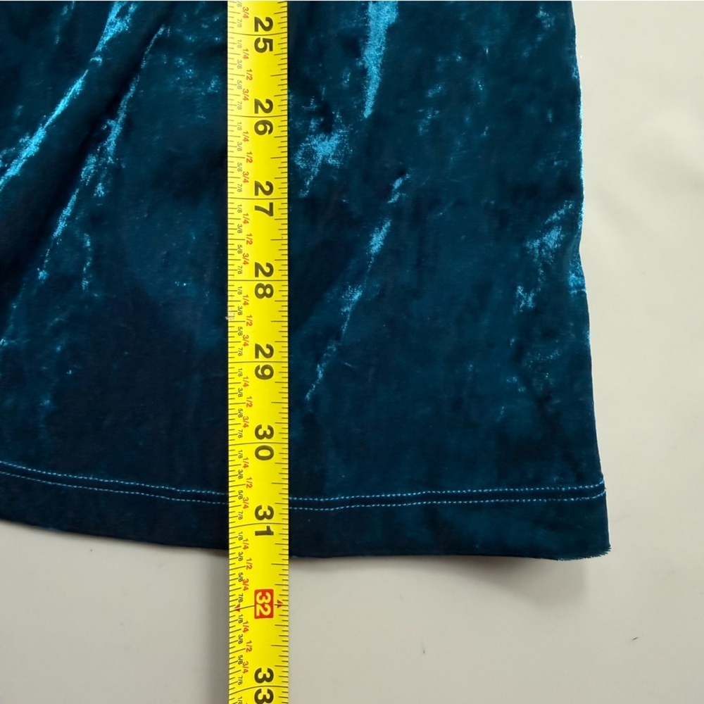 Maje Orandy Blue Crushed Velvet Lace Collar Mini Dress EU 36 US 4 NEW - Picture 7 of 12